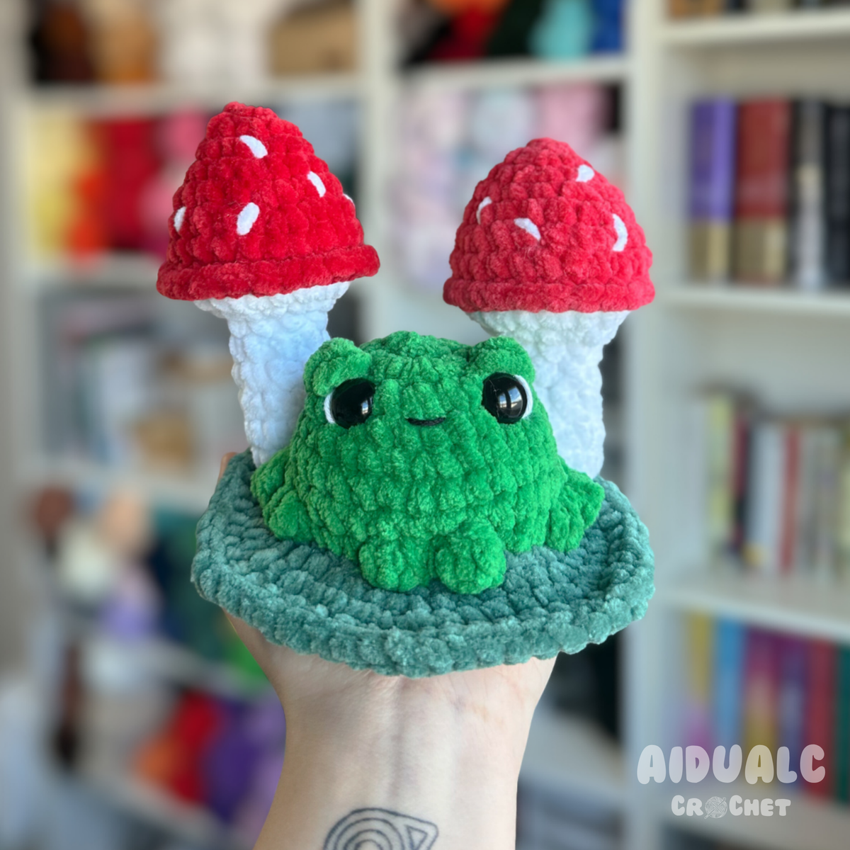 Granota al Bosc Amigurumi
