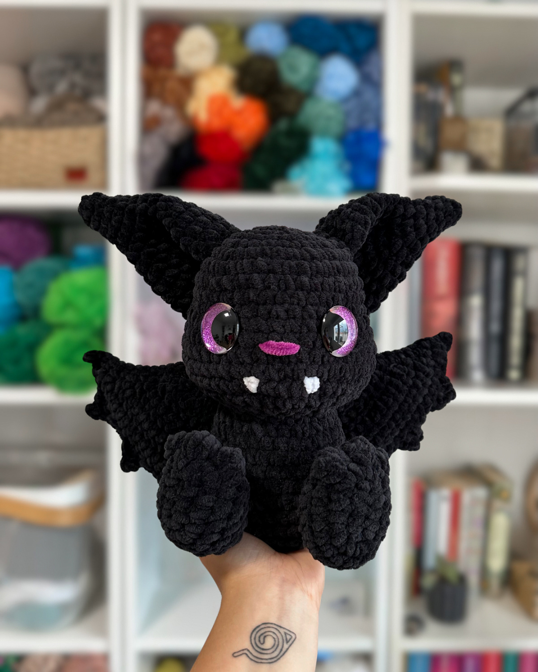 Bruce die Fledermaus – Häkelanleitung als PDF
