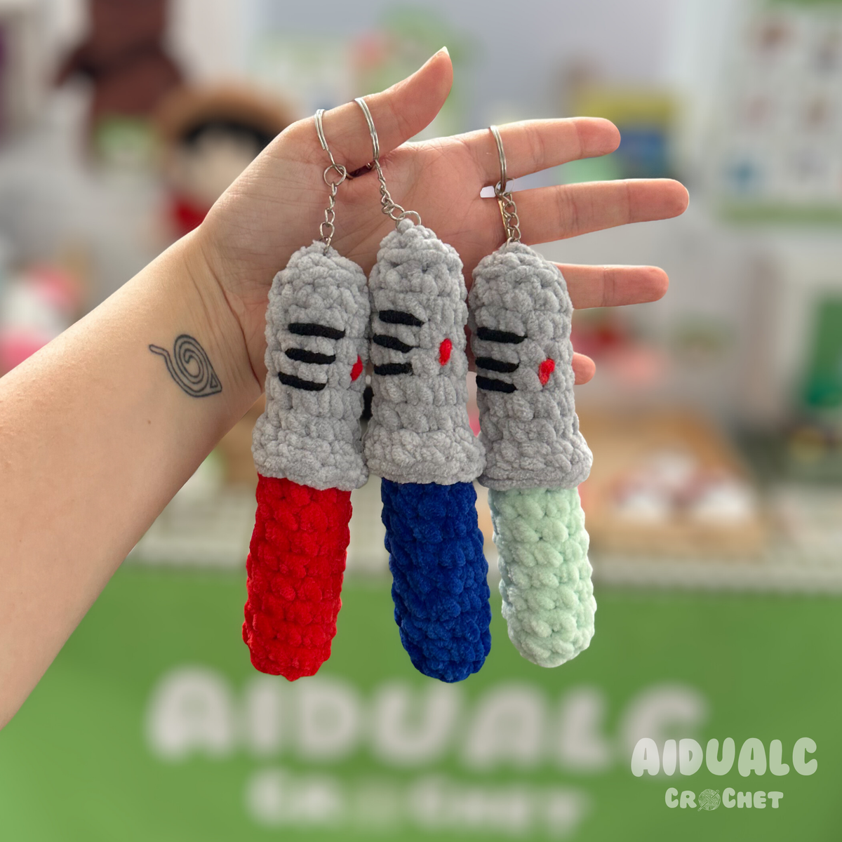 Sable Làser Star Wars Clauer Aidualc Crochet