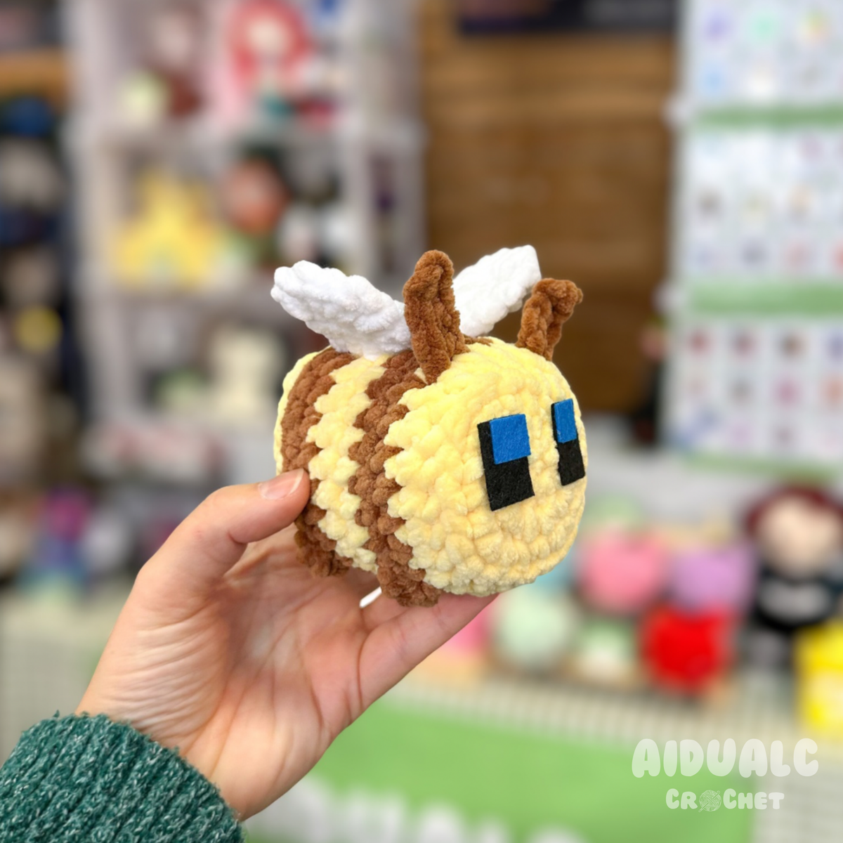Kleine Biene Minecraft Amigurumi