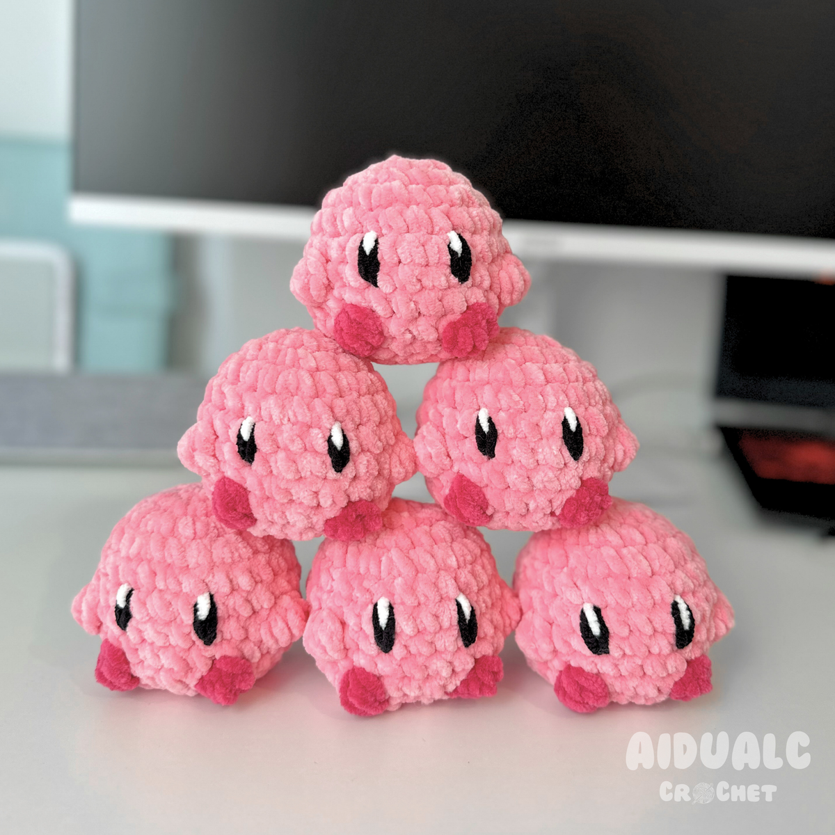 Mini Kirby Amigurumi
