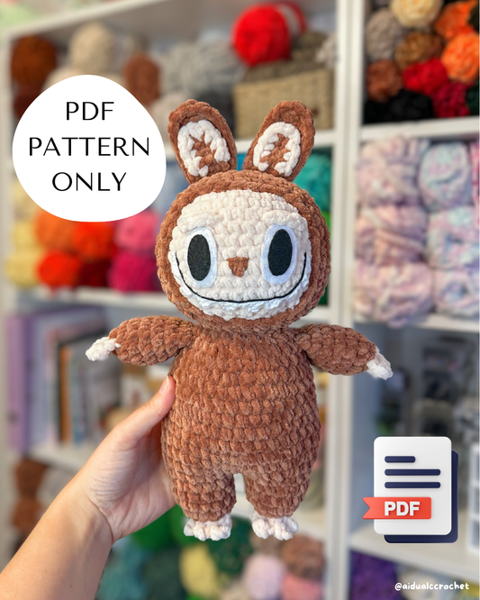 Labubu Crochet PDF Pattern