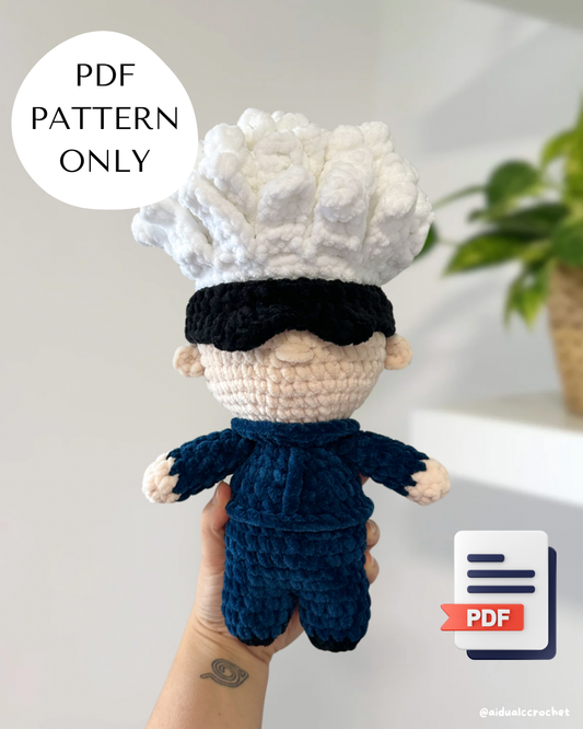 Gojo Crochet PDF Pattern