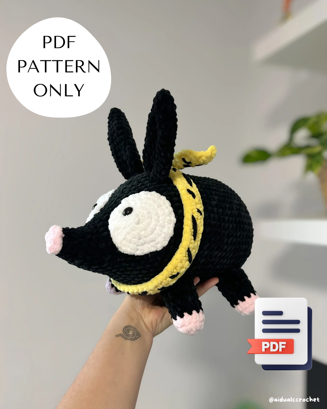P-Chan Patró de Ganxet en PDF