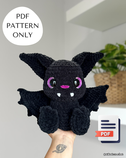 Bruce el Murciélago Patrón PDF de Crochet