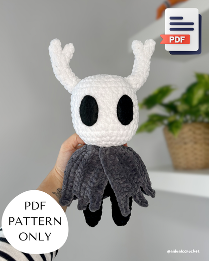Hollow Knight Patró PDF de Ganchillo