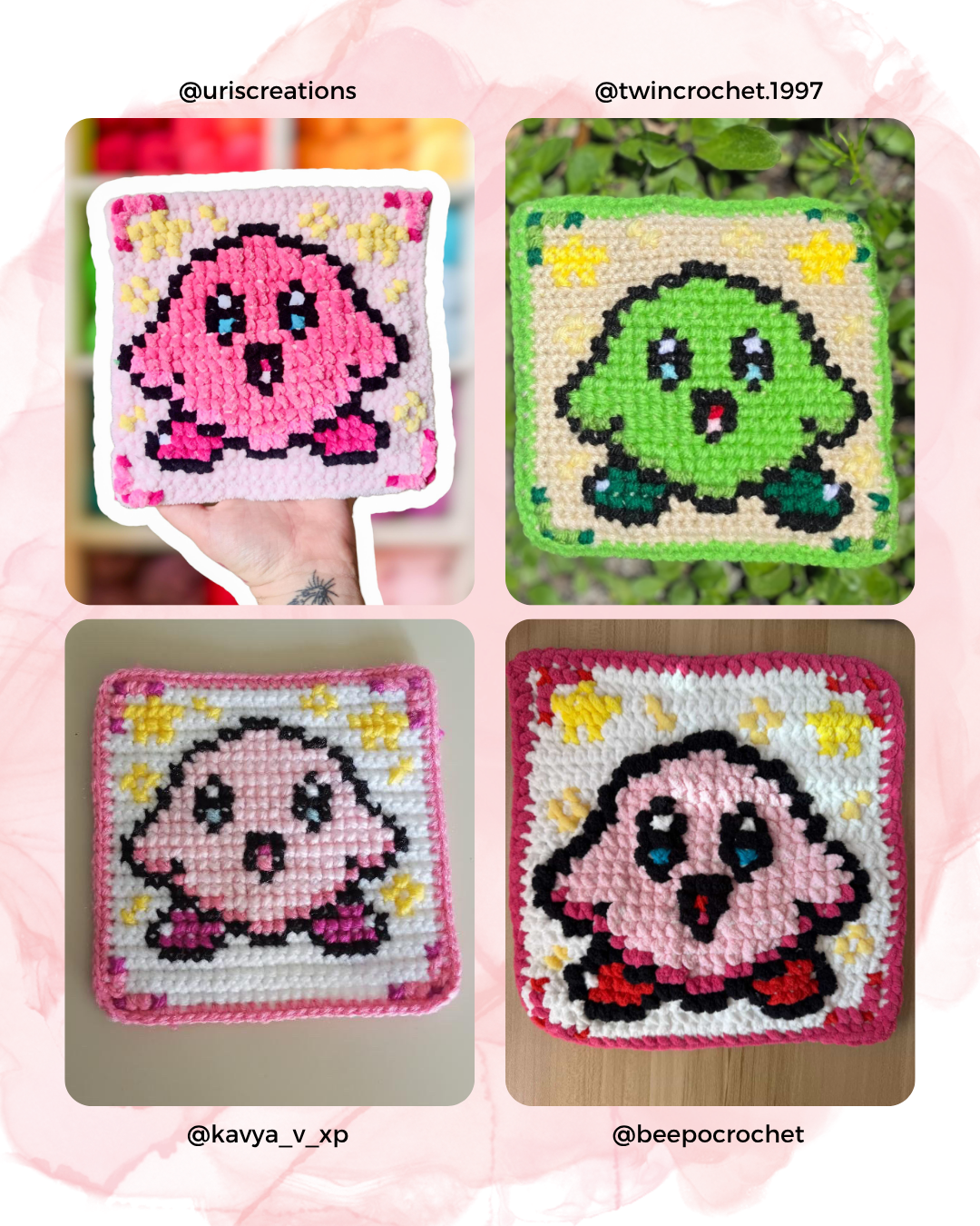 Kirby Patró PDF de Ganxet x Punt de Creu