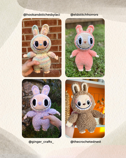 Labubu Crochet PDF Pattern