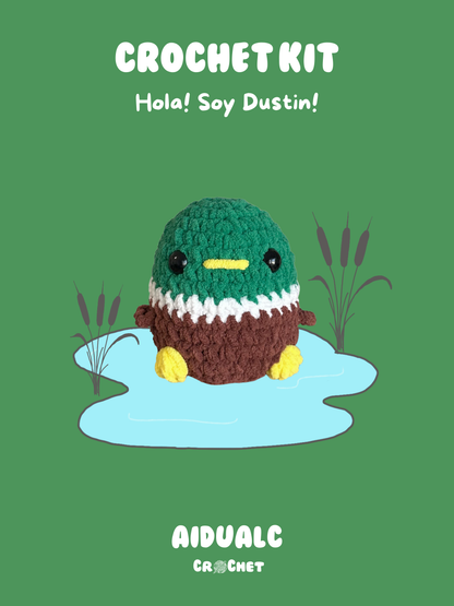 Dustin el Pato Mallard Kit de Crochet