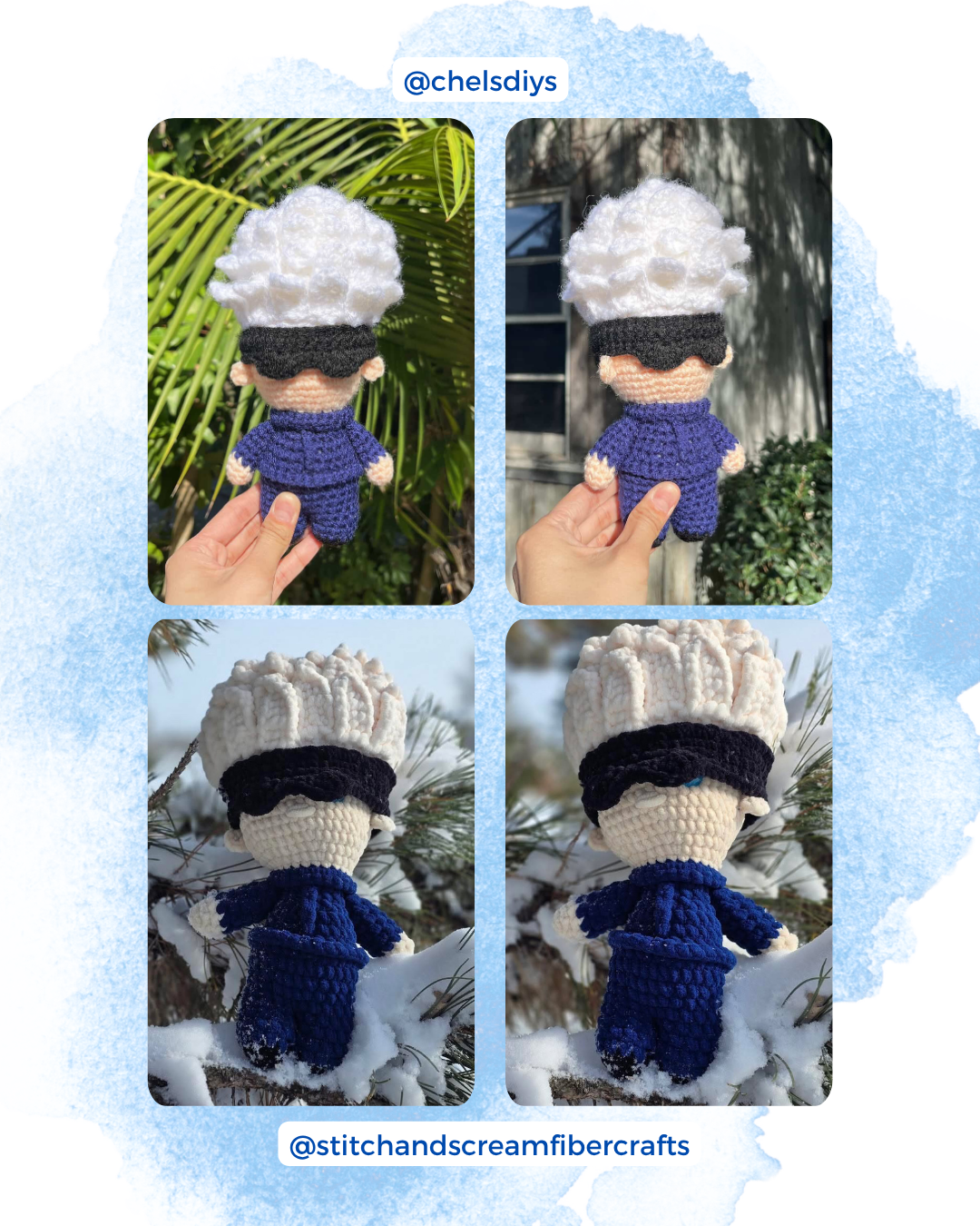 Gojo Patrón PDF de Crochet