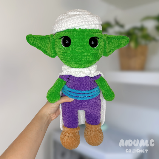 Piccolo Dragon Ball Amigurumi