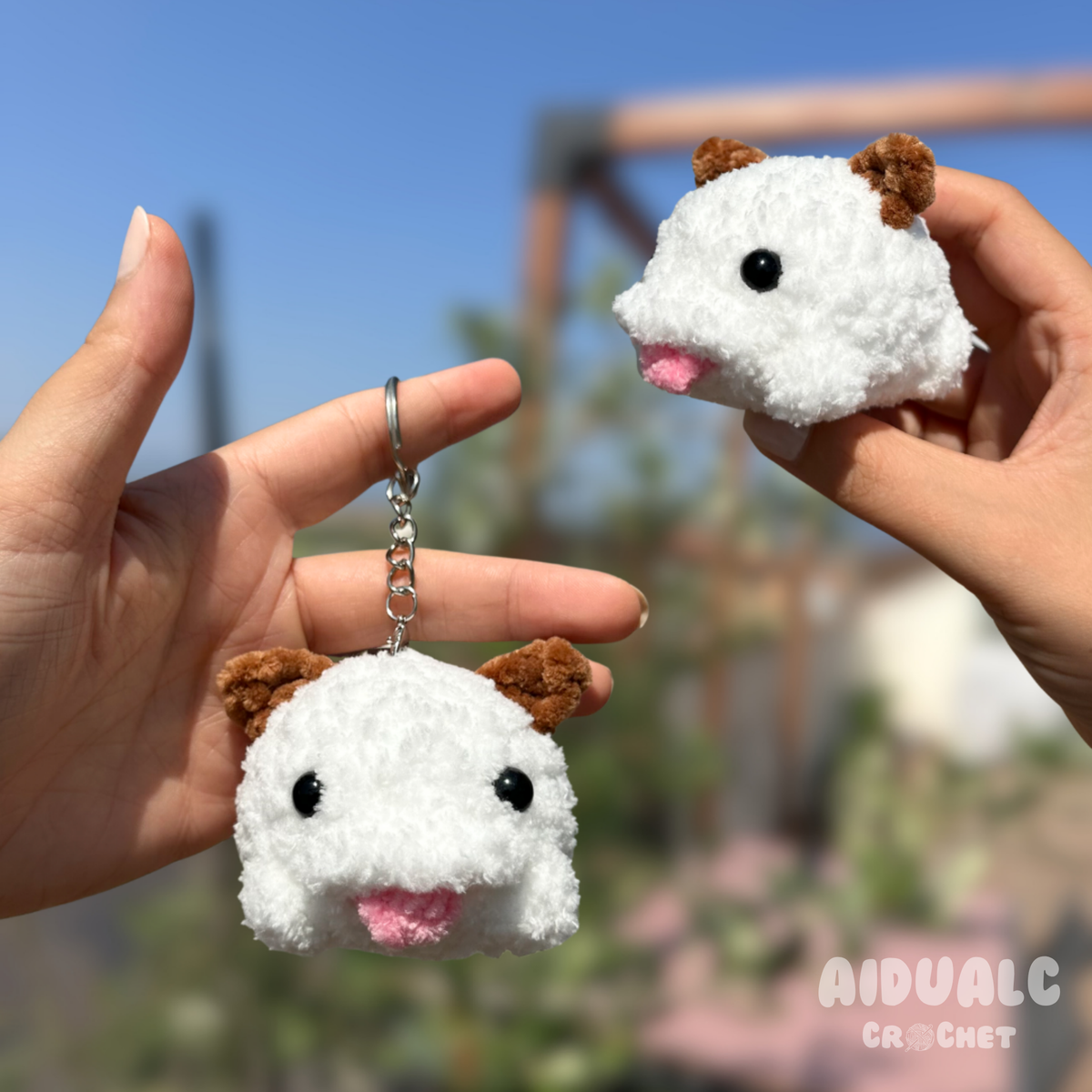 Mini Poro Clauer Amigurumi