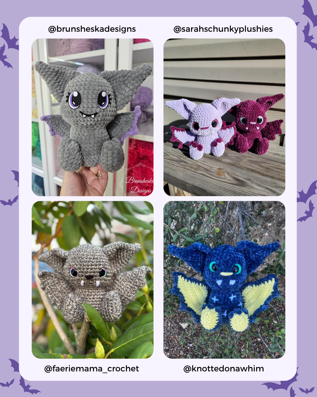 Bruce el Murciélago Patrón PDF de Crochet