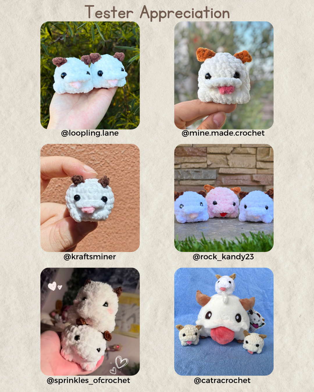 Mini-Poro-Häkelmuster, kostenloses PDF