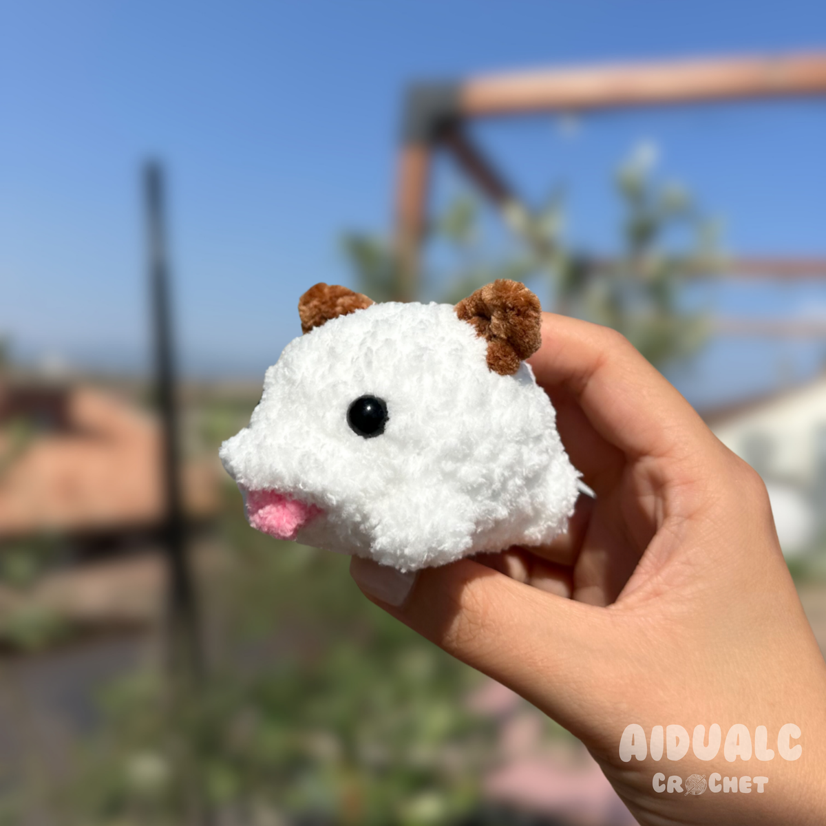 Mini Poro Clauer Amigurumi