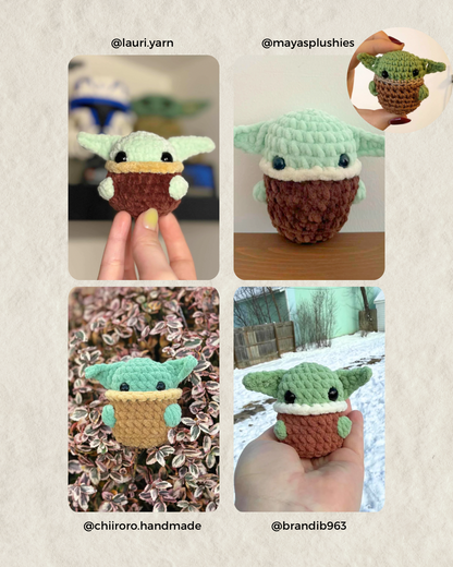 Grogu FREE Crochet PDF Pattern