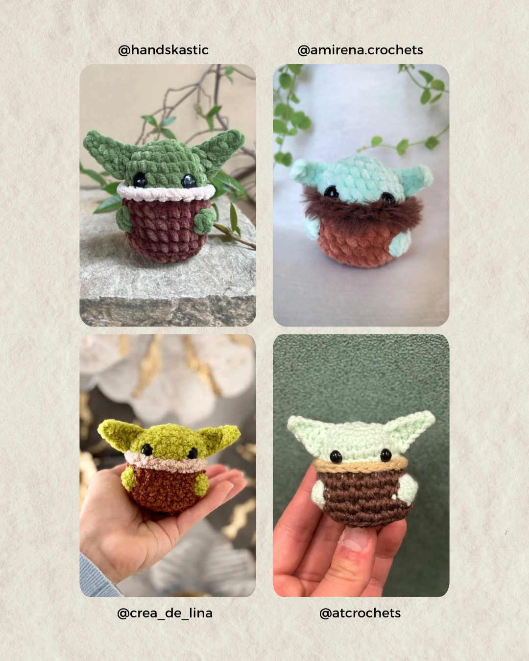 Grogu FREE Crochet PDF Pattern