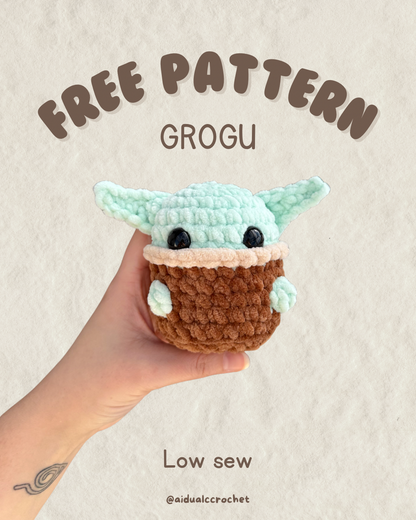 Grogu FREE Crochet PDF Pattern